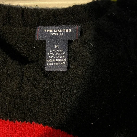 ⏰LAST CHANCE / FINAL PRICE The Limited America Wool Sweater - Picture 2 of 2